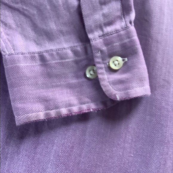 *SOLD* Ralph Lauren Yarmouth 100% Cotton. Long Sleeve Shirt - Picture 4 of 6